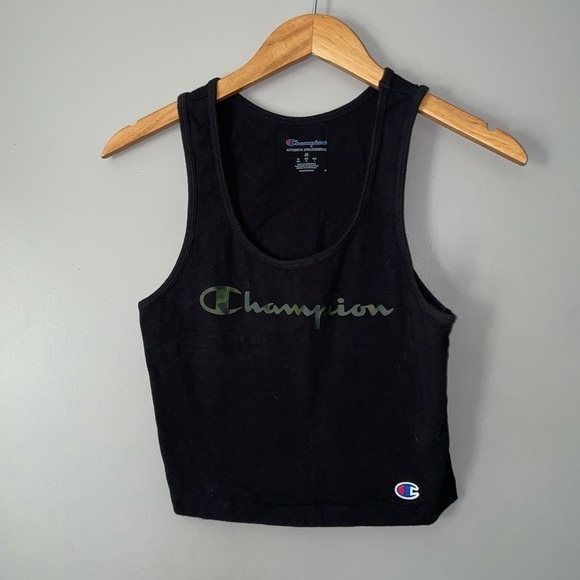 Champion camo cropped racer back tank top - Picture 1 of 5